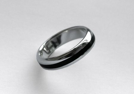Resin Stripe Ring