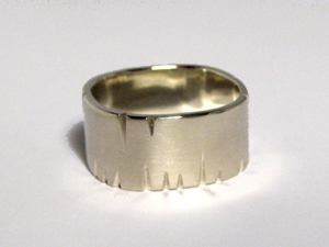 Notched Birthday Rings