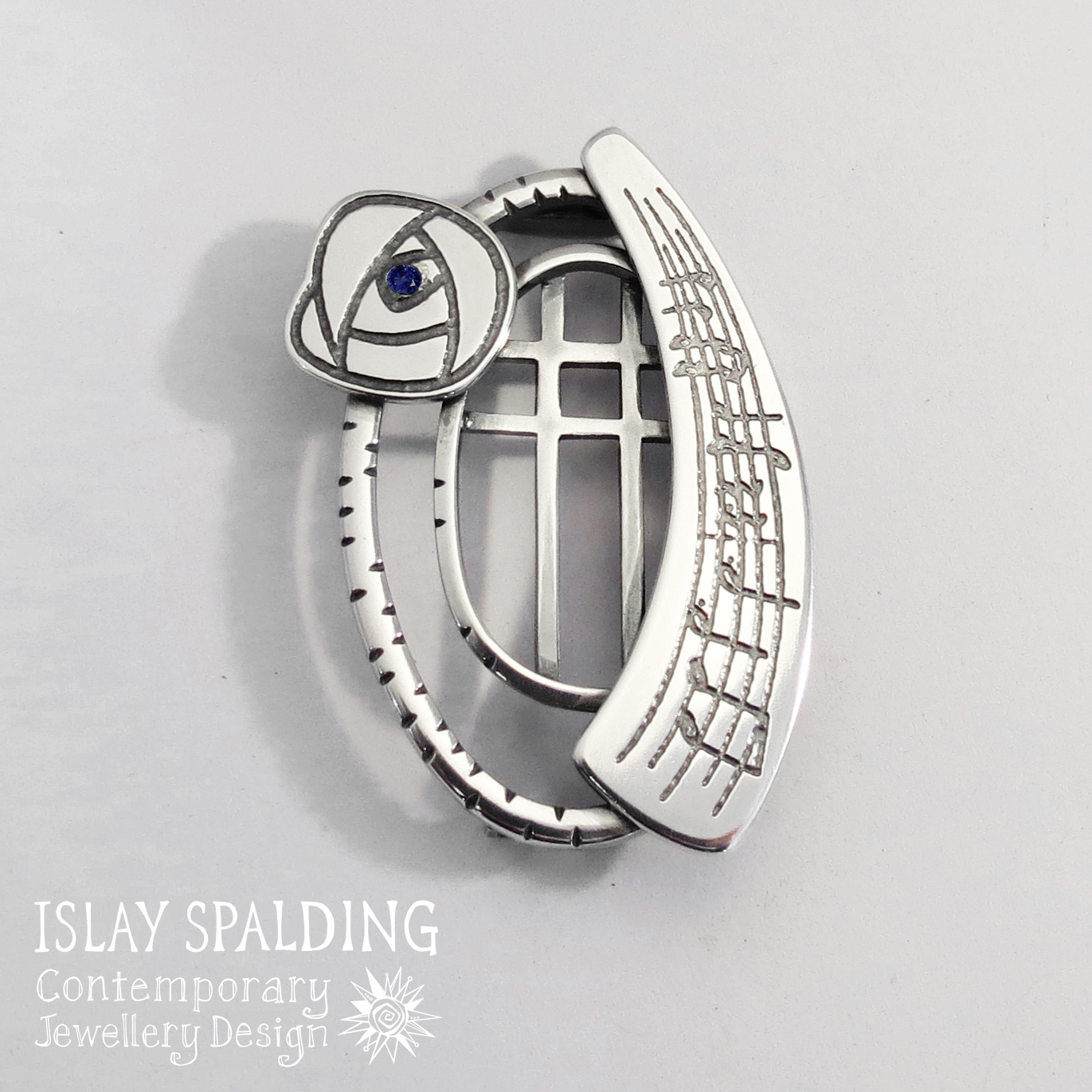 Macintosh Inspired Brooch