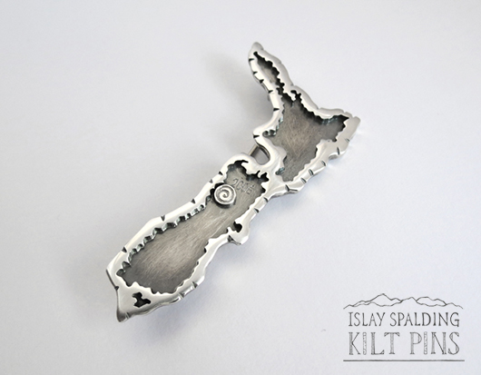 New Zealand Koru Kilt Pin