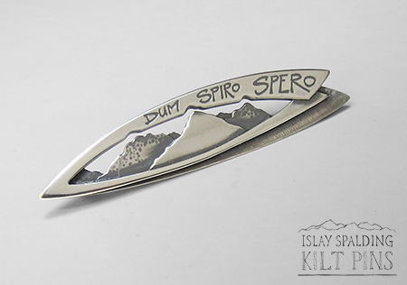 Three Sisters of Glencoe Kilt Pin