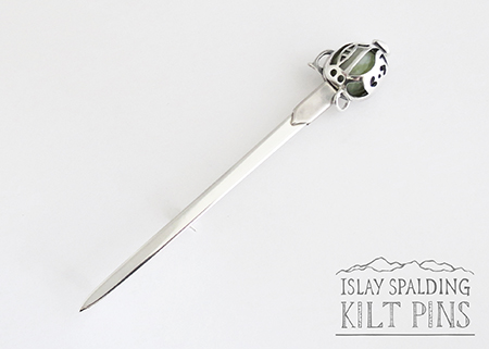 Basket Hilt Sword Kilt Pin