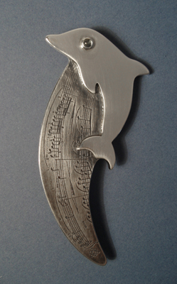 Dolphin Kilt Pin