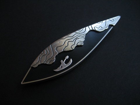 Sea Kayak Kilt Pin