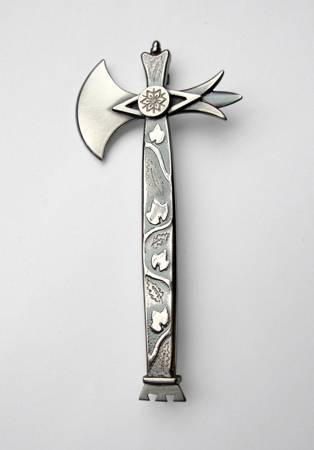 Battleaxe Kilt Pin