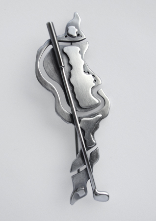 18th Hole Kilt Pin