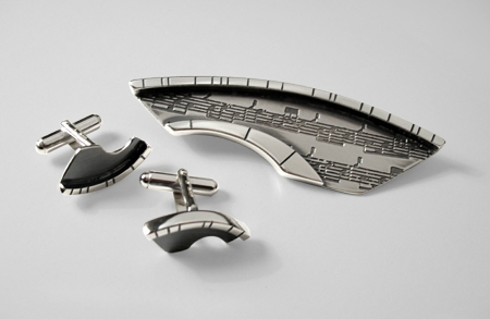 Glen Brig Kilt Pin and Cufflinks