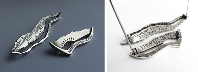 Aberfeldy Mod Kilt Pin and Brooch